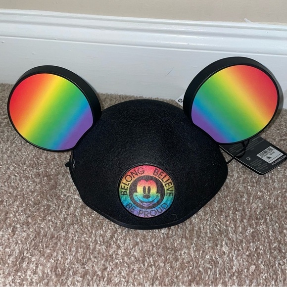 Disney Accessories - Disney Parks Pride Collection Mickey Mouse‎ Ear Hat Adult New with Tag